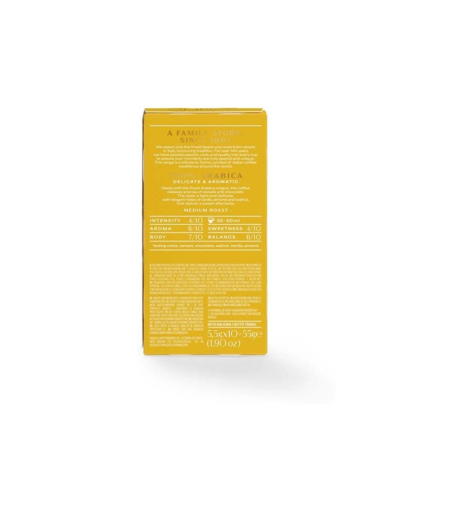 Caffè Vergnano - Capsules de café Riserva Torino Arabica 10 Pièce/s