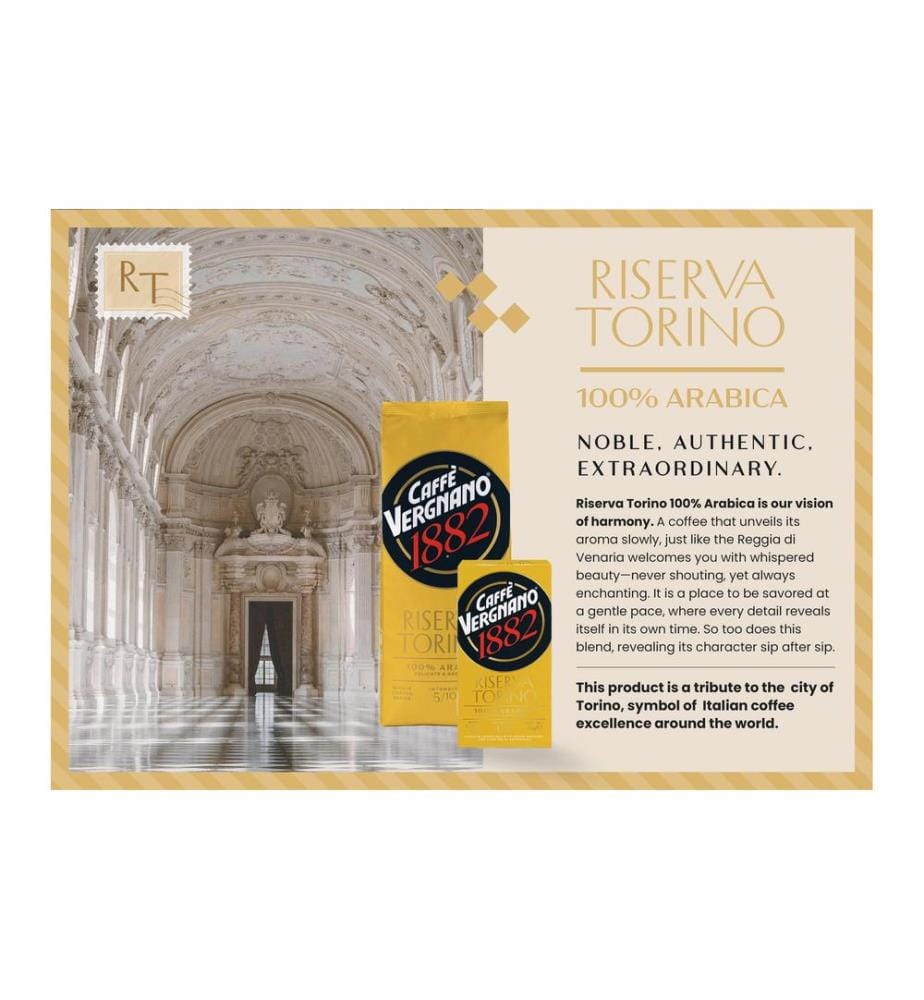Caffè Vergnano - Capsules de café Riserva Torino Arabica 10 Pièce/s