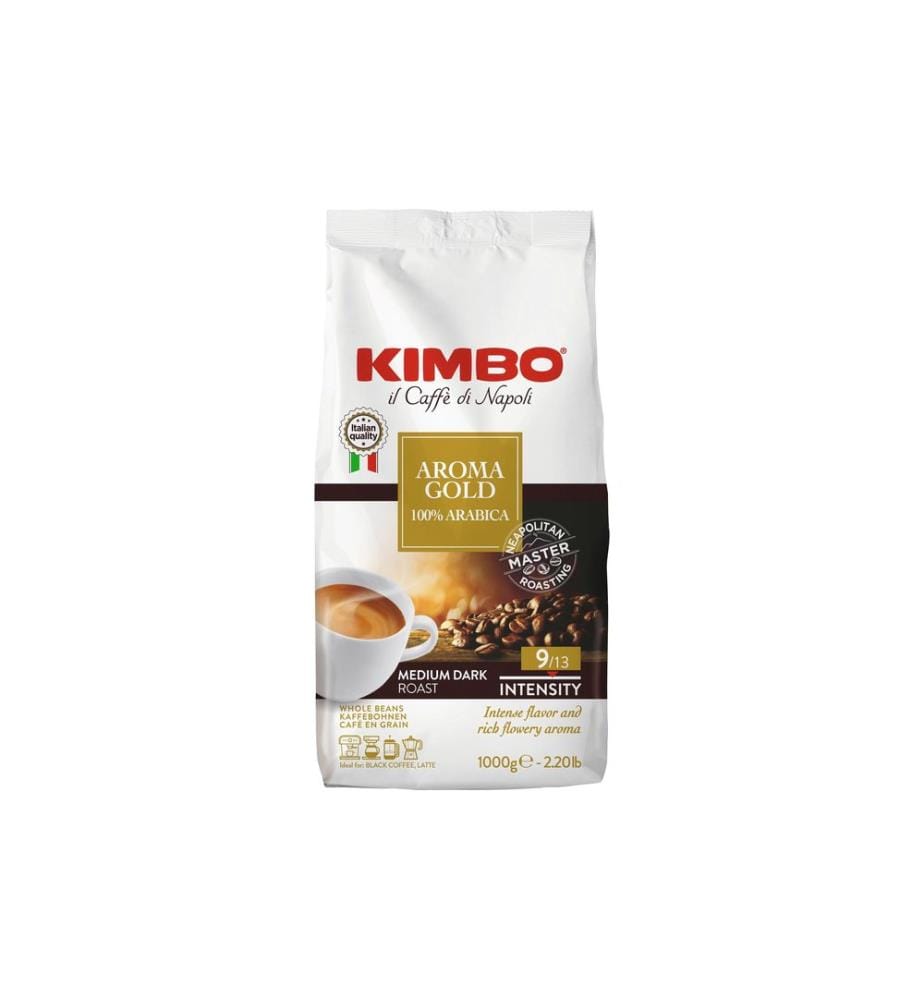Kimbo - Grains de café Aroma Gold 1 kg