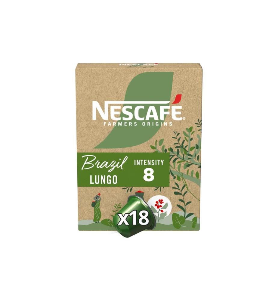 Nescafé Kaffeekapseln Farmers Origins Brazil 18 Stück