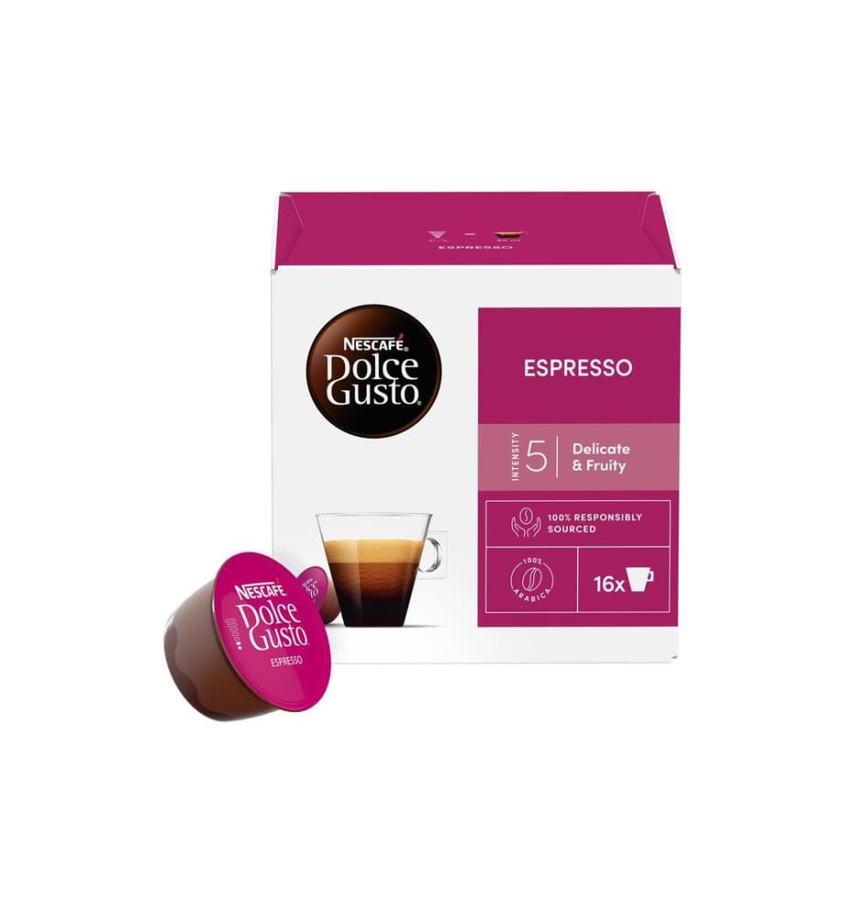 Nescafé Capsules de café Dolce Gusto Espresso 16 pièces