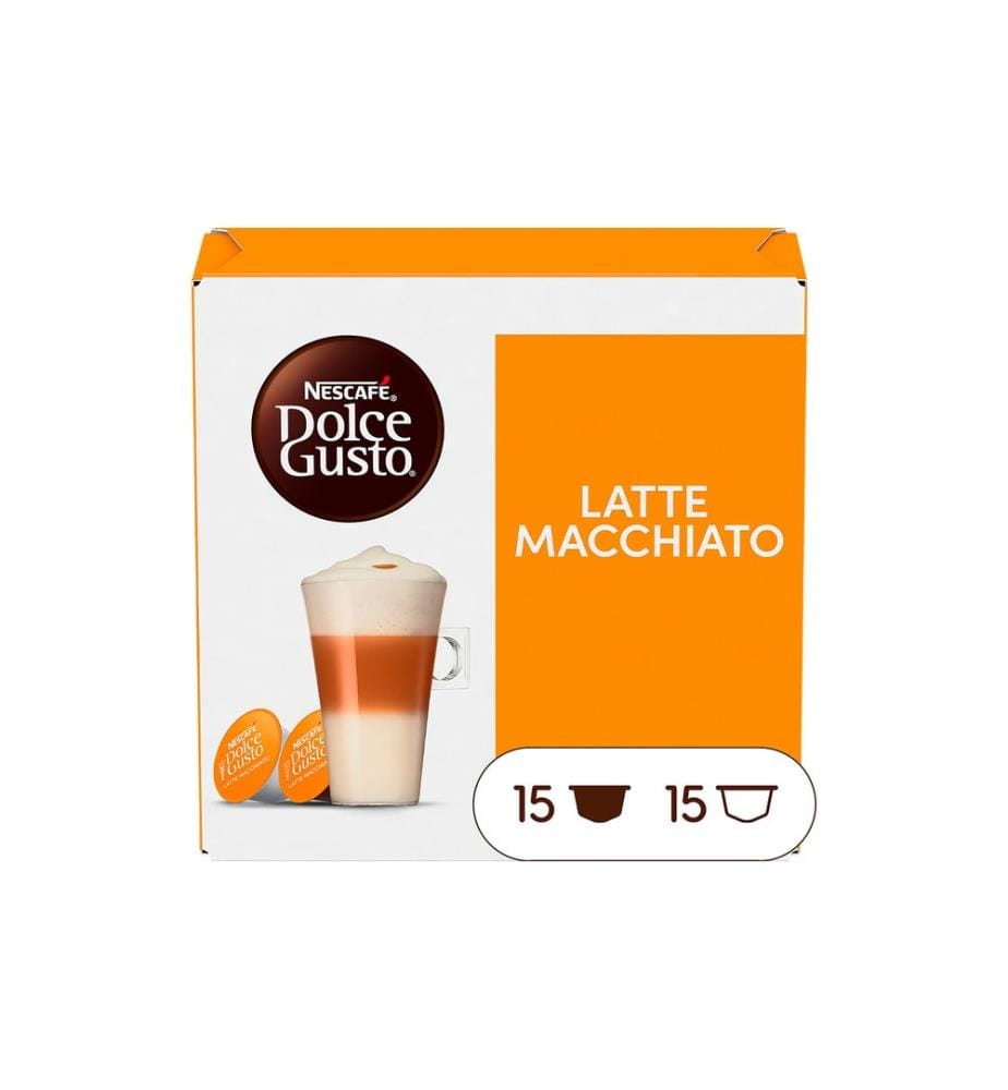 Nescafé Kaffeekapseln Dolce Gusto Latte Macchiato 15 Portionen
