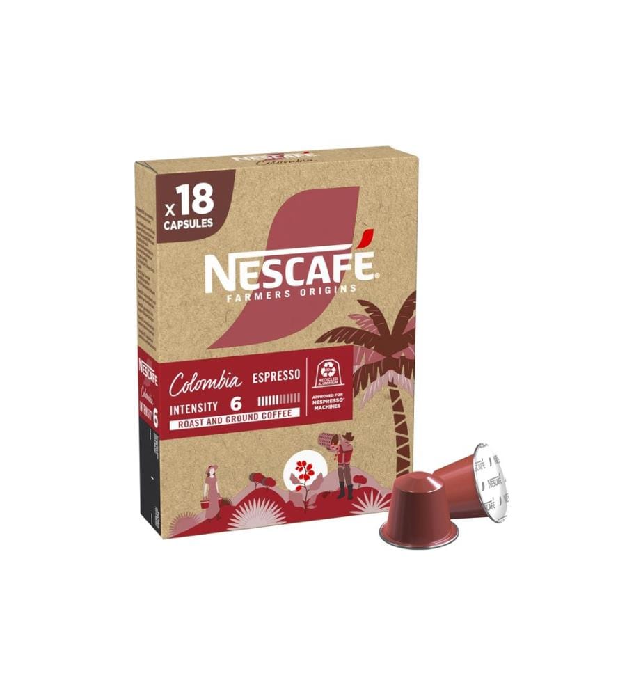 Nescafé Kaffeekapseln Farmers Origins Colombia 18 Stück