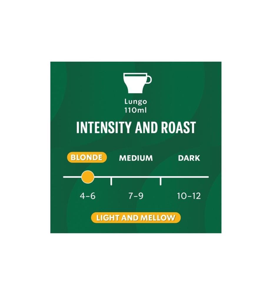 STARBUCKS - Capsules de café Sunny Day Blend 10 pièce