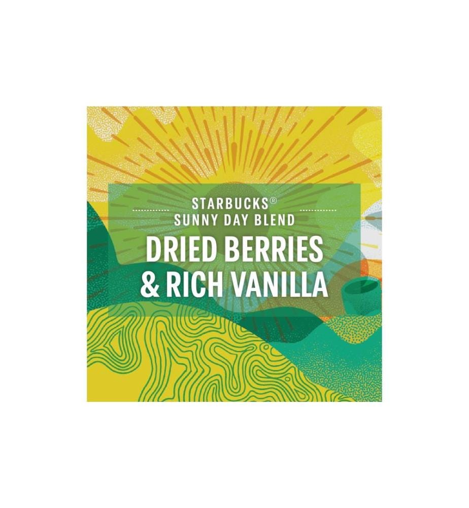STARBUCKS - Capsules de café Sunny Day Blend 10 pièce