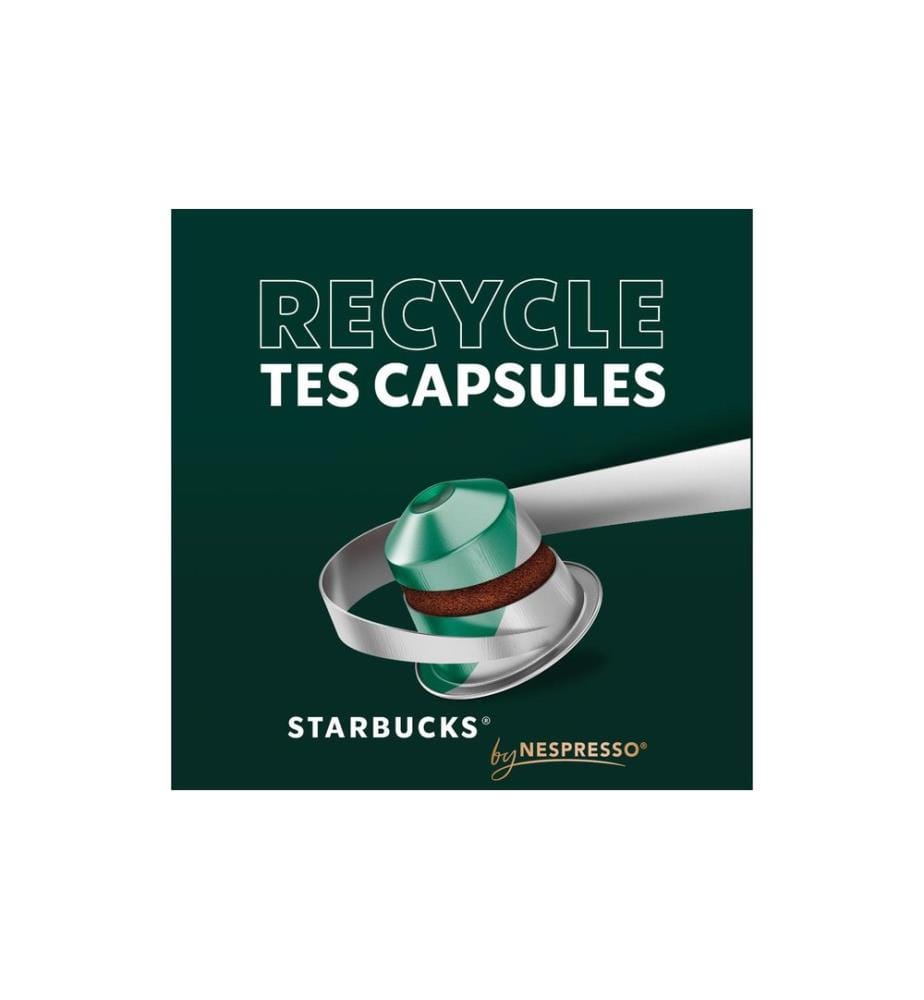 STARBUCKS - Capsules de café Smooth Caramel by Nespresso Flavoured 10 pièces