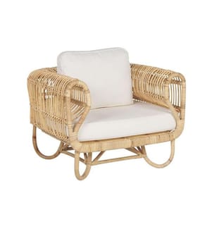 Poltrona da giardino DOLCEDO Rattan Naturale