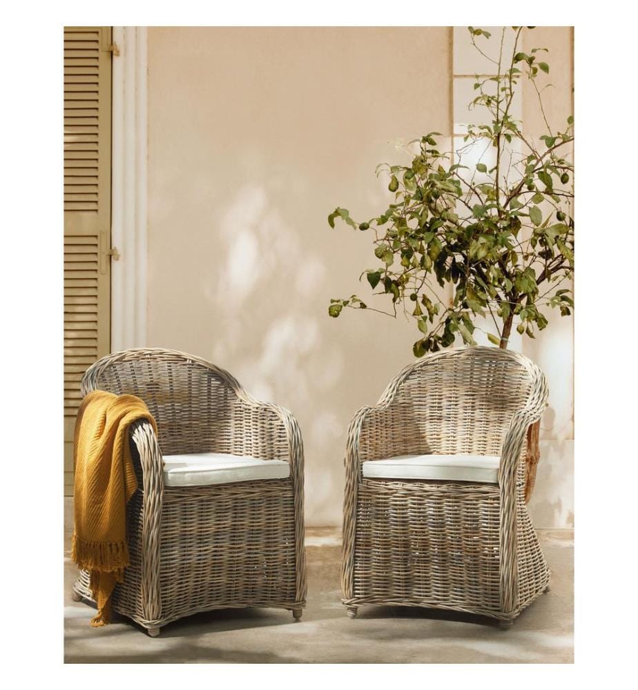 Fauteuil de jardin SUSUA II Rotin Naturel