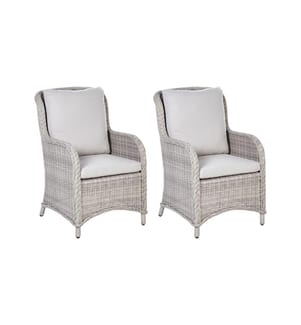 Set di 2 poltrone da giardino CASCAIS Rattan sintetico (PE) Beige
