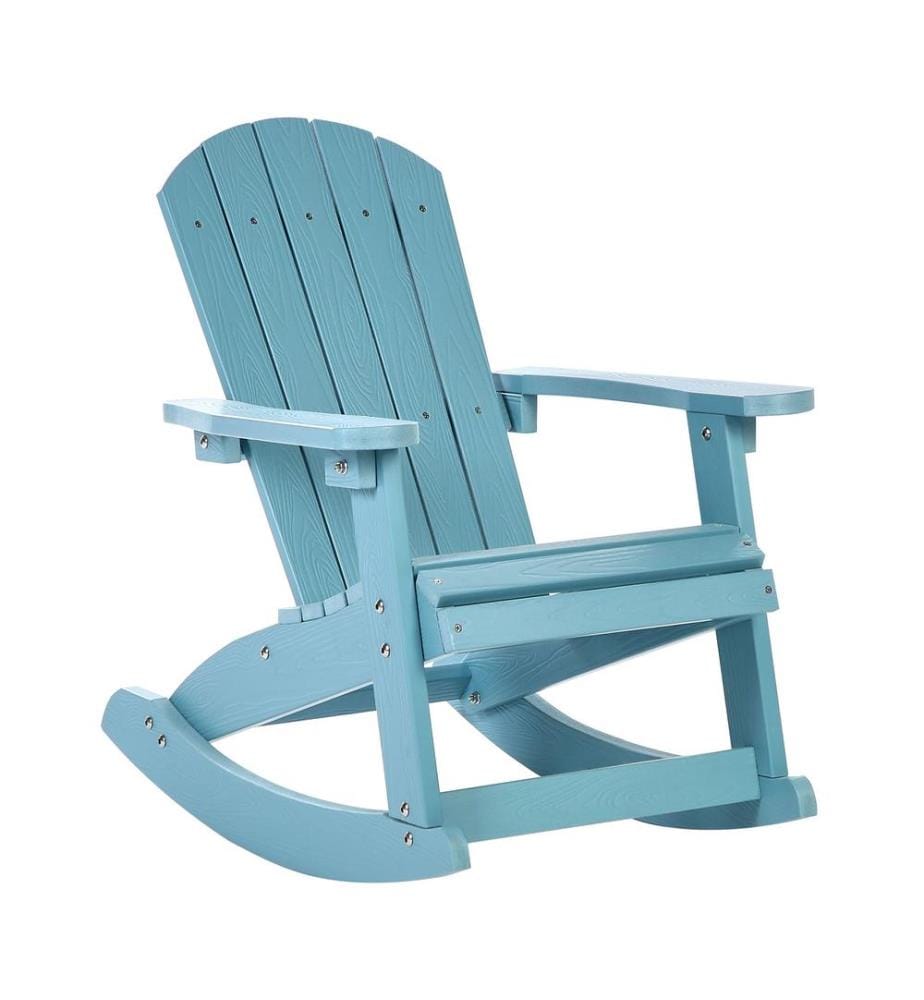 Garten Schaukelstuhl für Kinder ADIRONDACK Hellblau