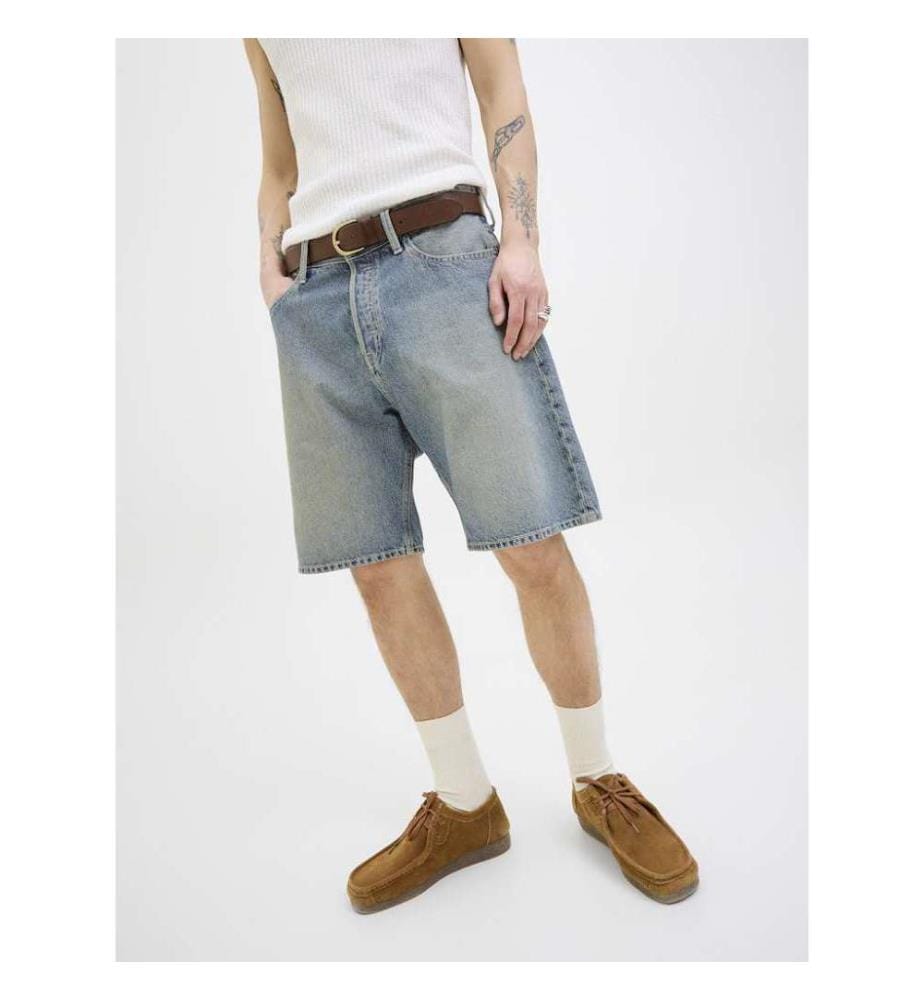 Kurze Hose - Blauer Denim