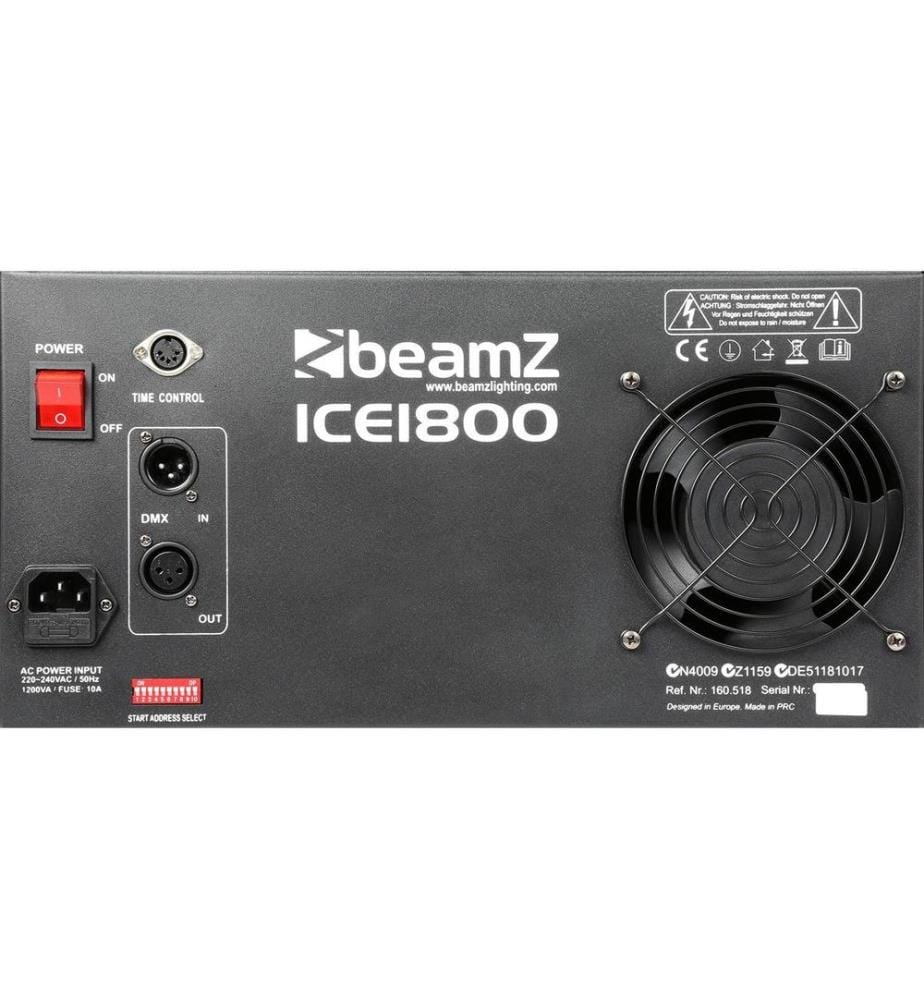 BEAMZ - Machine à fumée lourde ICE1800