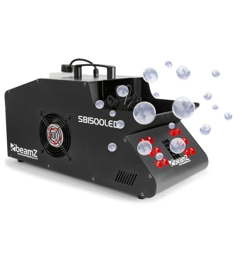 BEAMZ - Machine fumigène et à bulles de savon SB1500LED