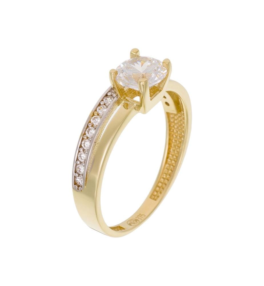 Majestueuse Ring - Zweifarbiges Gold 375/1000