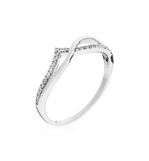 Ring Envol Weissgold 375/1000