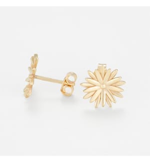 Earrings Marigold Yellow gold 375/1000