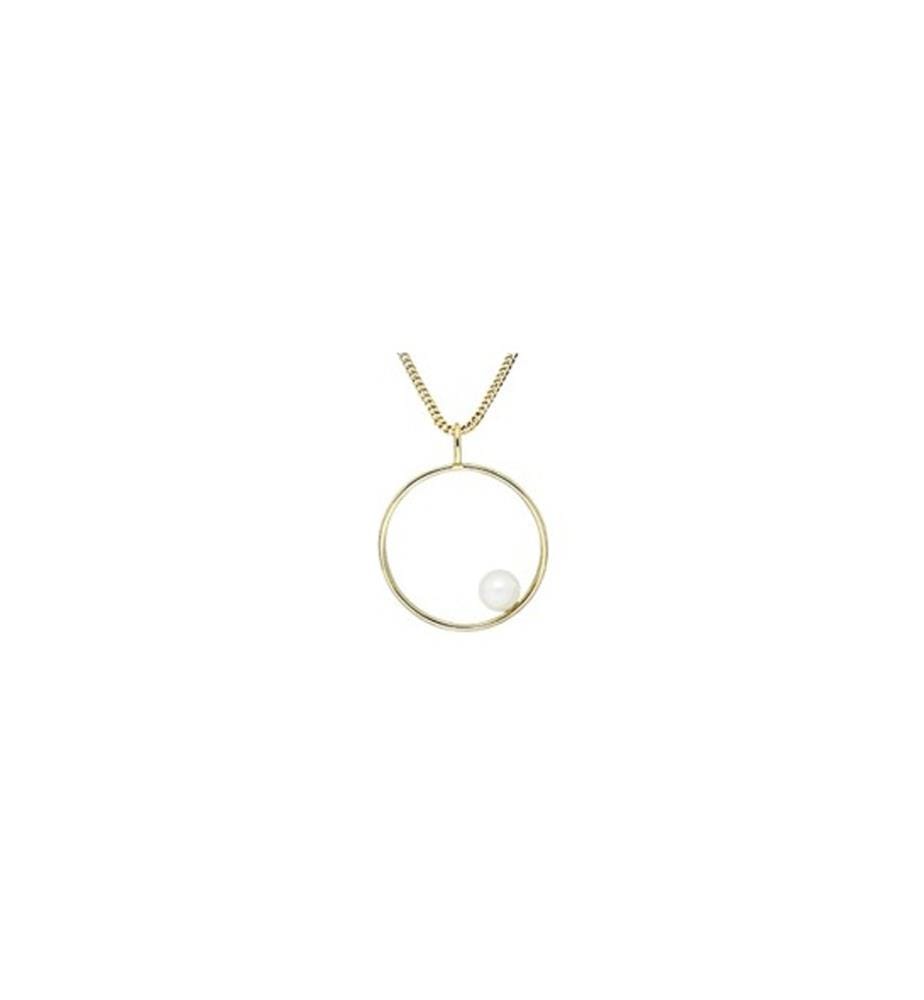 Ciondolo con perla - Oro giallo