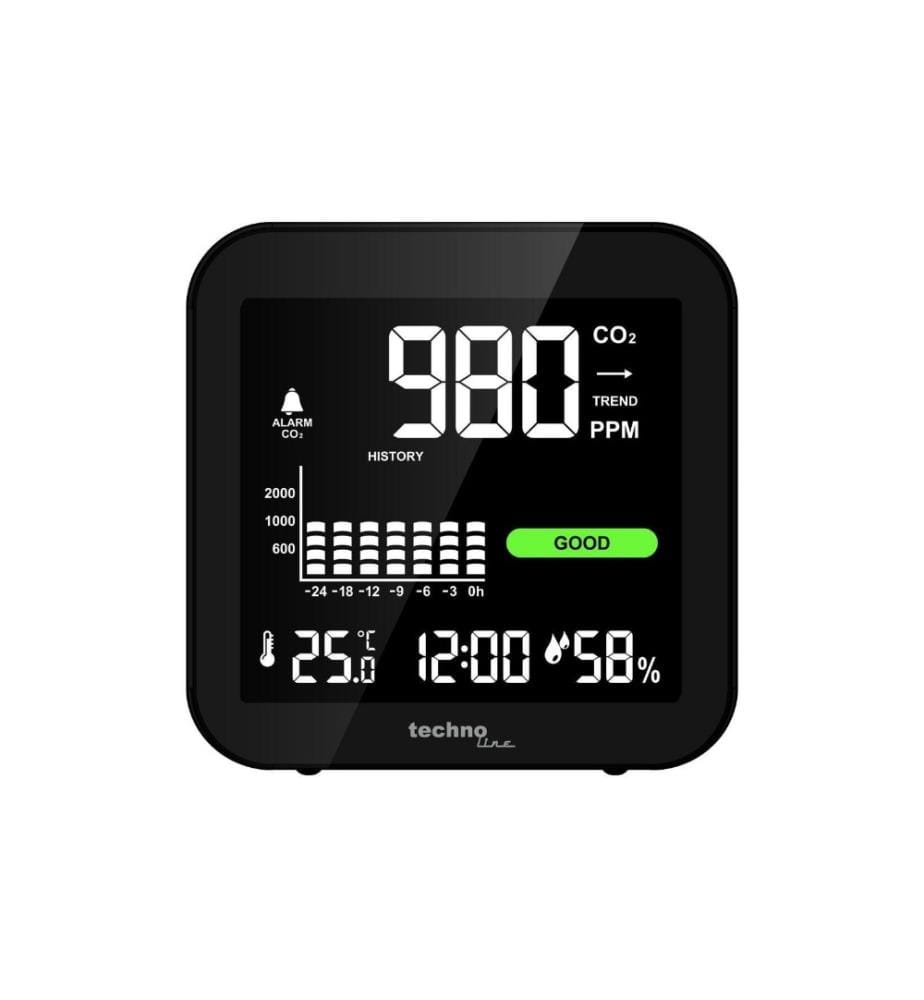 TECHNOLINE - CO2 Luftgütemonitor WL 1025