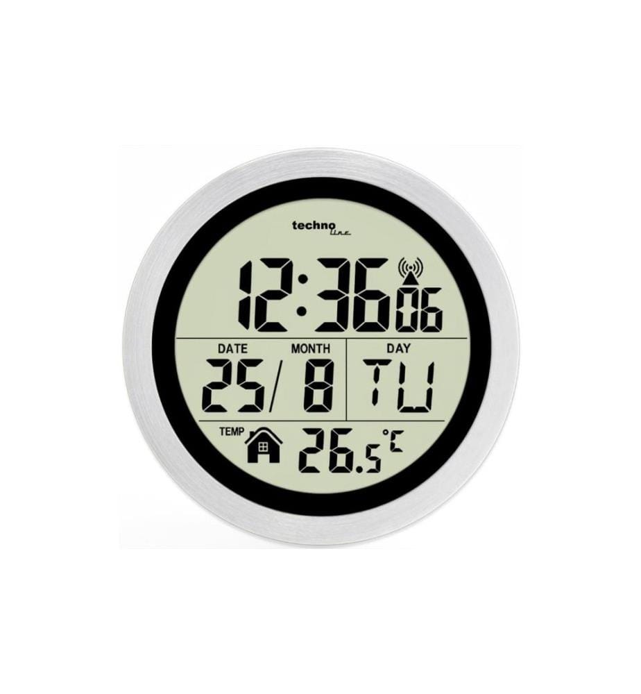 TECHNOLINE - Horloge radio-pilotée WT3005 Blanc