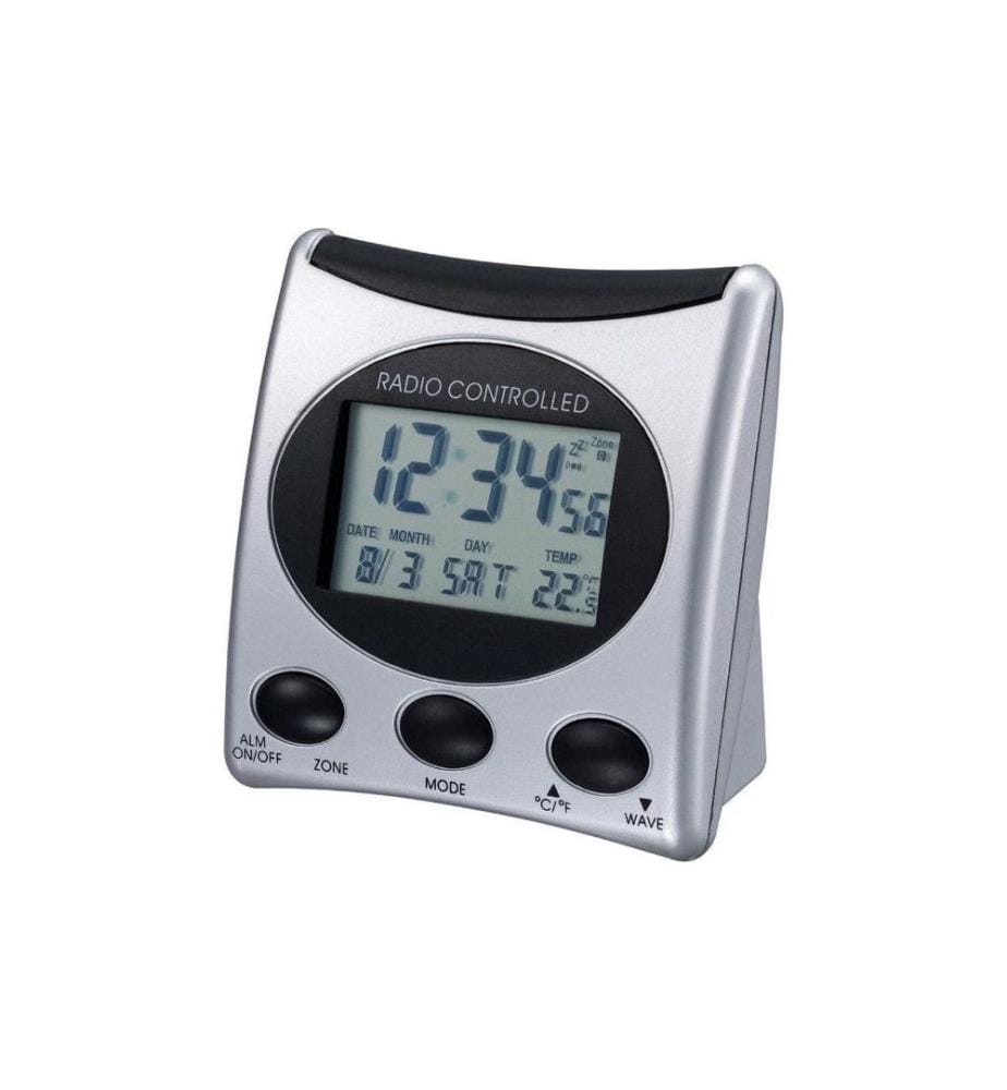 TECHNOLINE - Réveil radio-piloté WT221-T Argent
