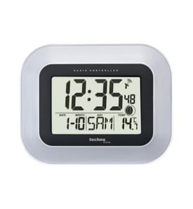 TECHNOLINE - Horloge murale radio WS8005 Argenté