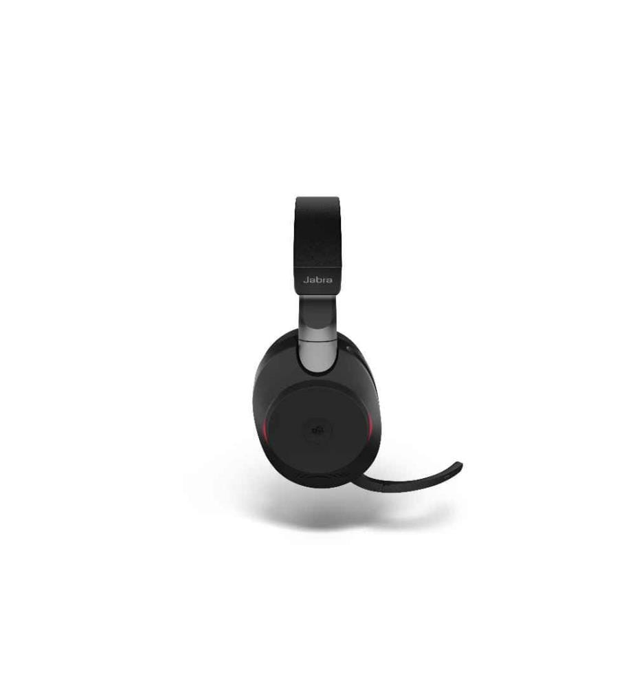 JABRA - Écouteurs Evolve2 85 Duo MS Noir, USB-C, avec station de chargement