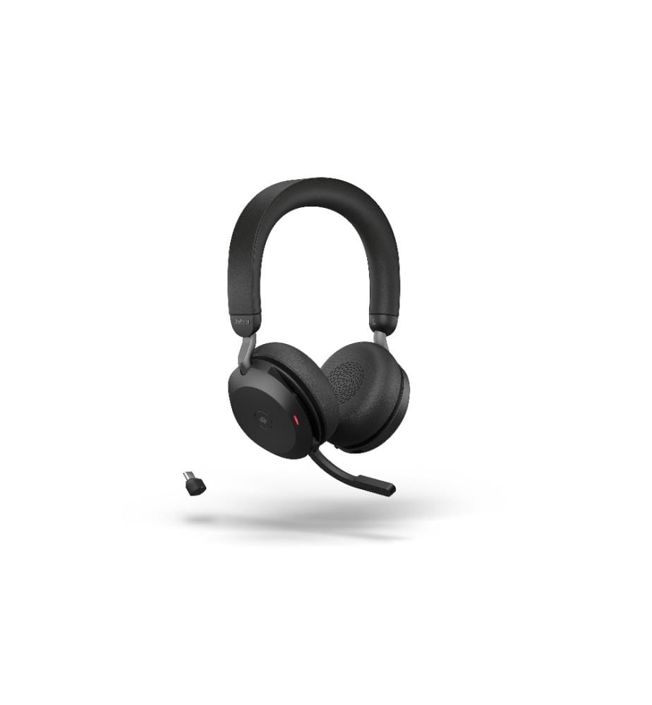 JABRA - Headset Evolve2 75 Duo MS USB-C, Schwarz