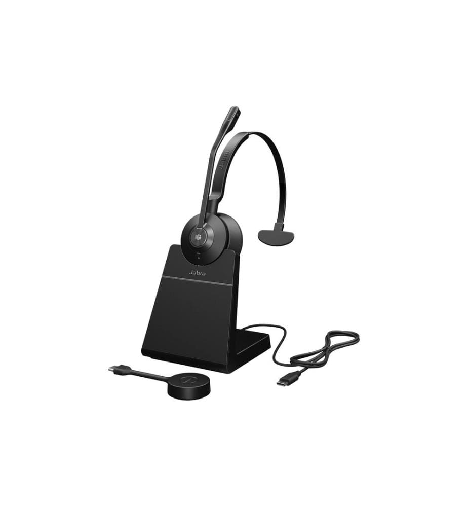 Jabra Headset Engage 55 SE MS Mono USB-C, inkl. Ladestation