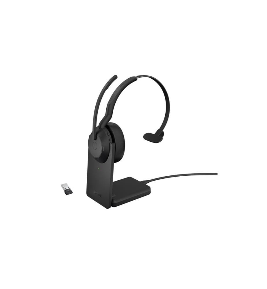 Jabra casque Evolve2 55 Mono UC, USB-A, incl. station de charge