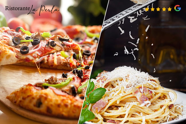 3-Gang-Menü mit Pizza oder Pasta nach Wahl