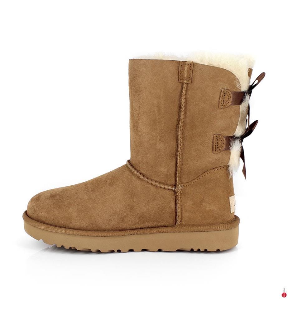 Lederstiefel Bailey Bow II - Camel