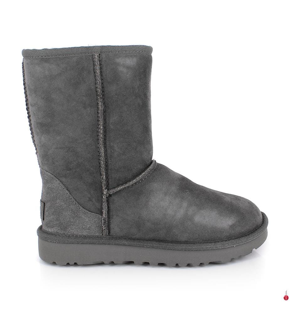 Leather boots - Grey