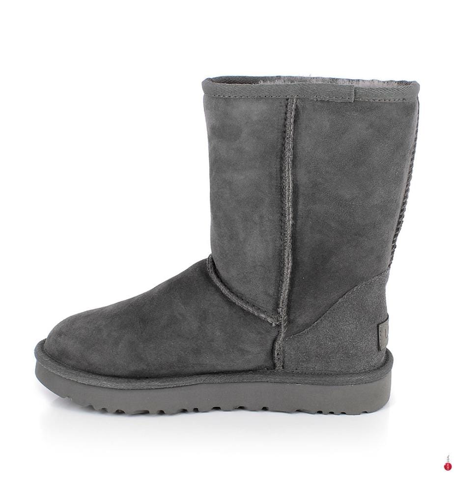 Leather boots - Grey
