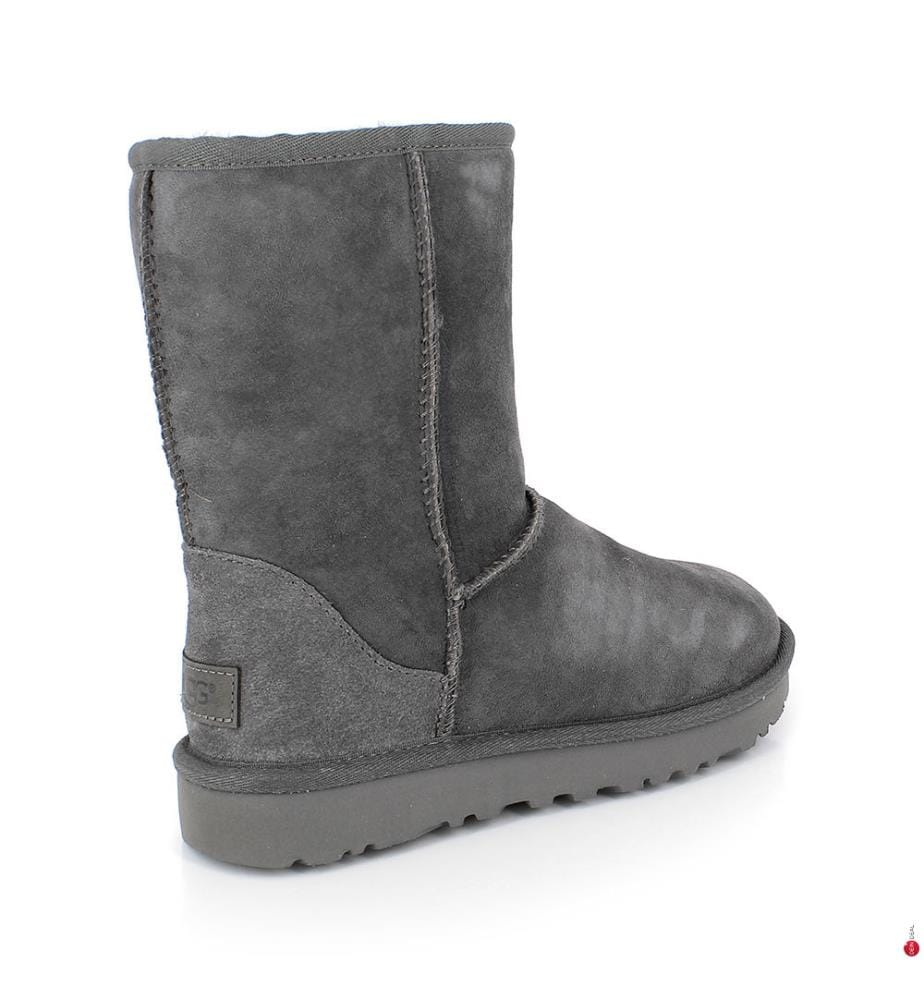 Leather boots - Grey
