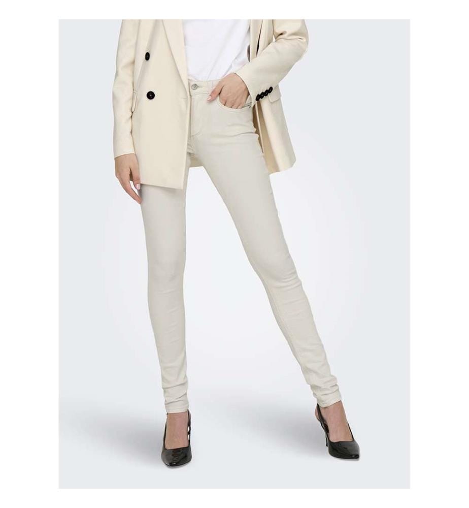 Blush Skinny Fit Jeans - Ecru