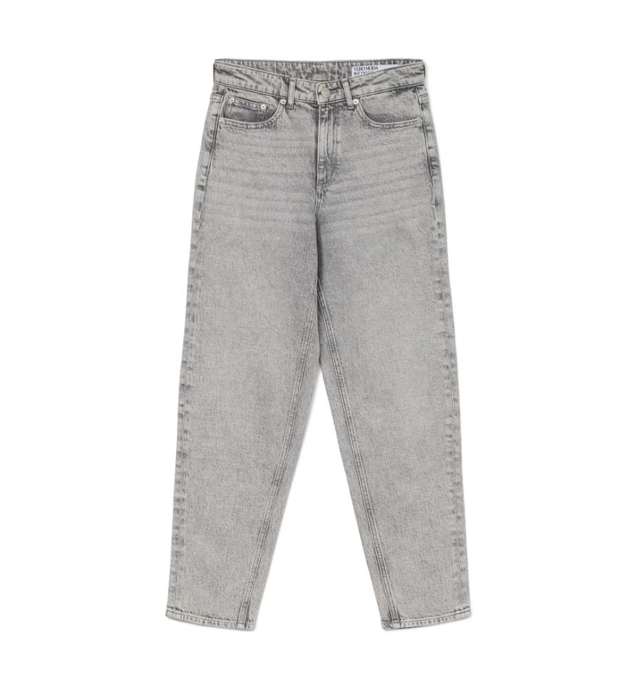 Mom Jean - Hellgrauer Denim
