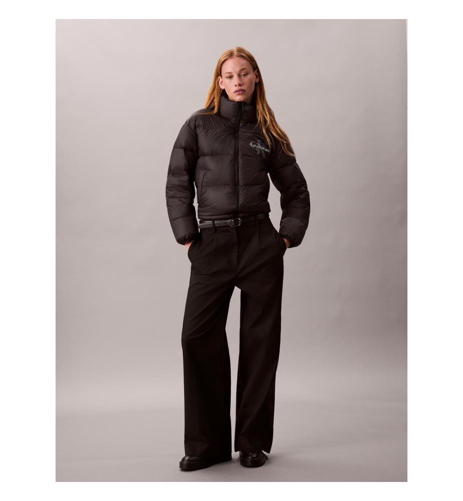 Monogram short jacket - Black