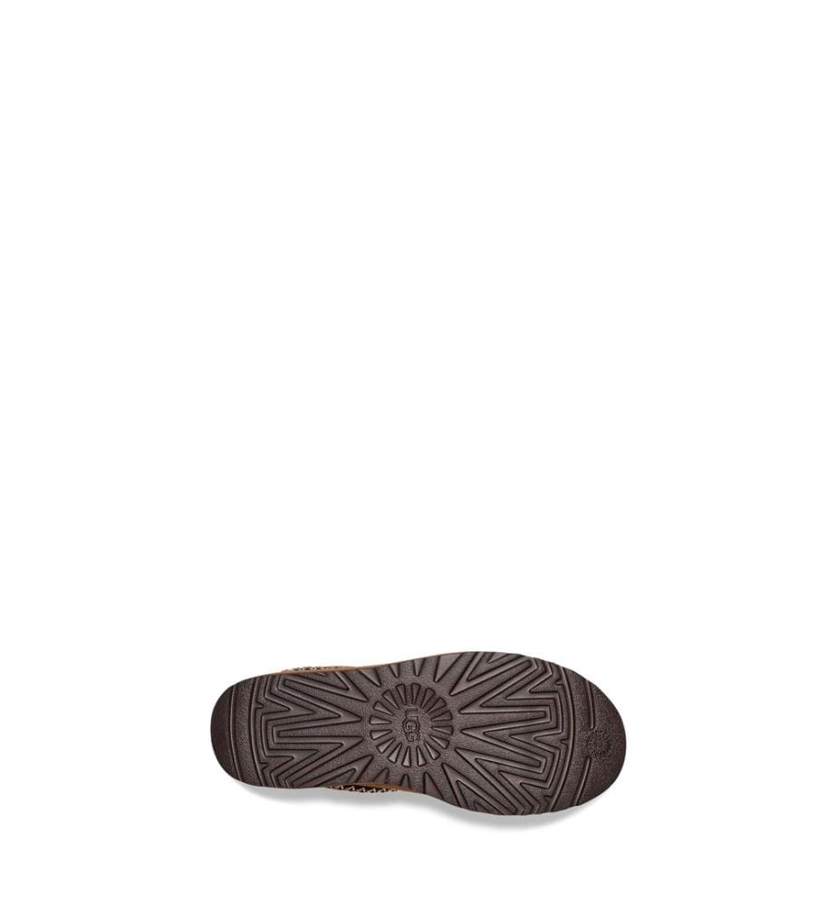 Klassische Mini-Halbmond-Stiefel - Braun