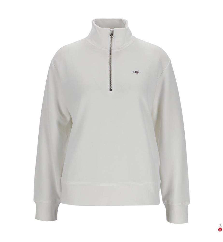 Shield Half Zip Pullover - Ecru / Gebrochenes Weiss