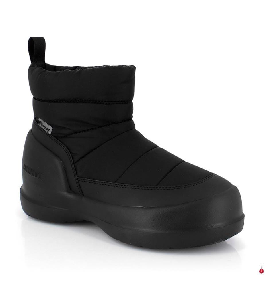 Gepolsterte Après-Ski-Stiefel - Creme