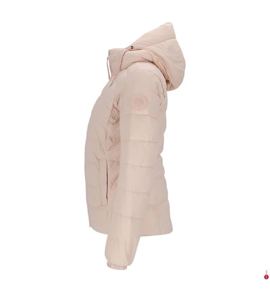 Doudoune Abbott Tonal Label - Rose