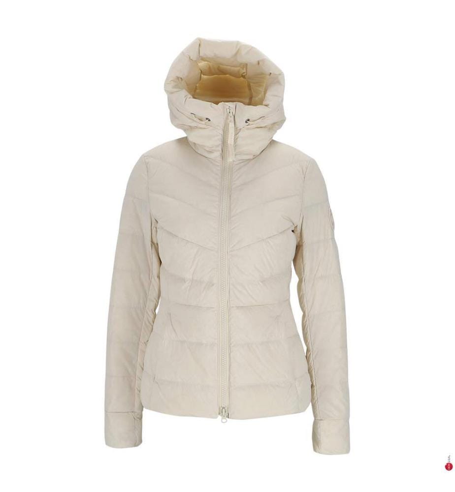 Veste Clair Tonal Label - Crème