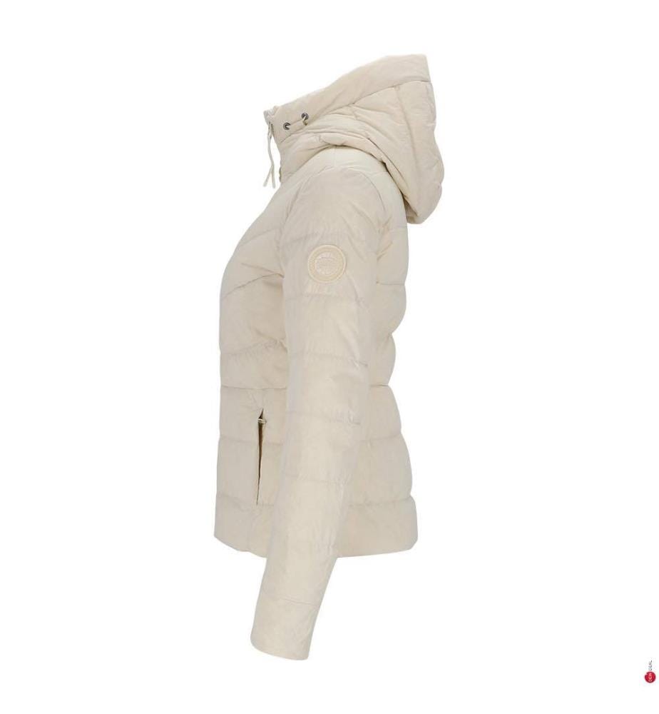 Veste Clair Tonal Label - Crème