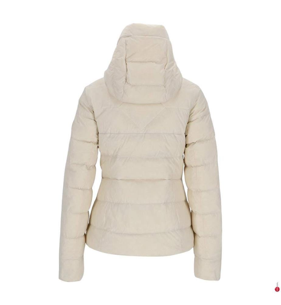 Veste Clair Tonal Label - Crème