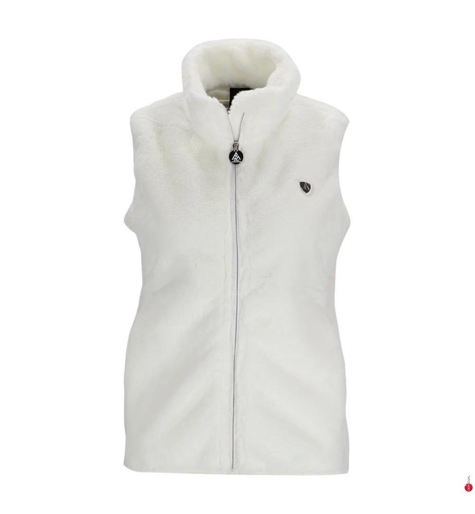 Gilet Fausse Fourrure -  Ecru