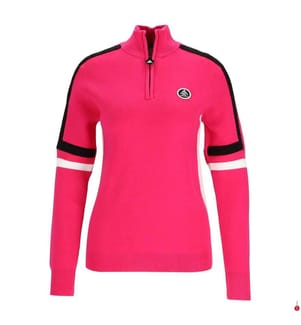 Rollkragenpullover - Fushia