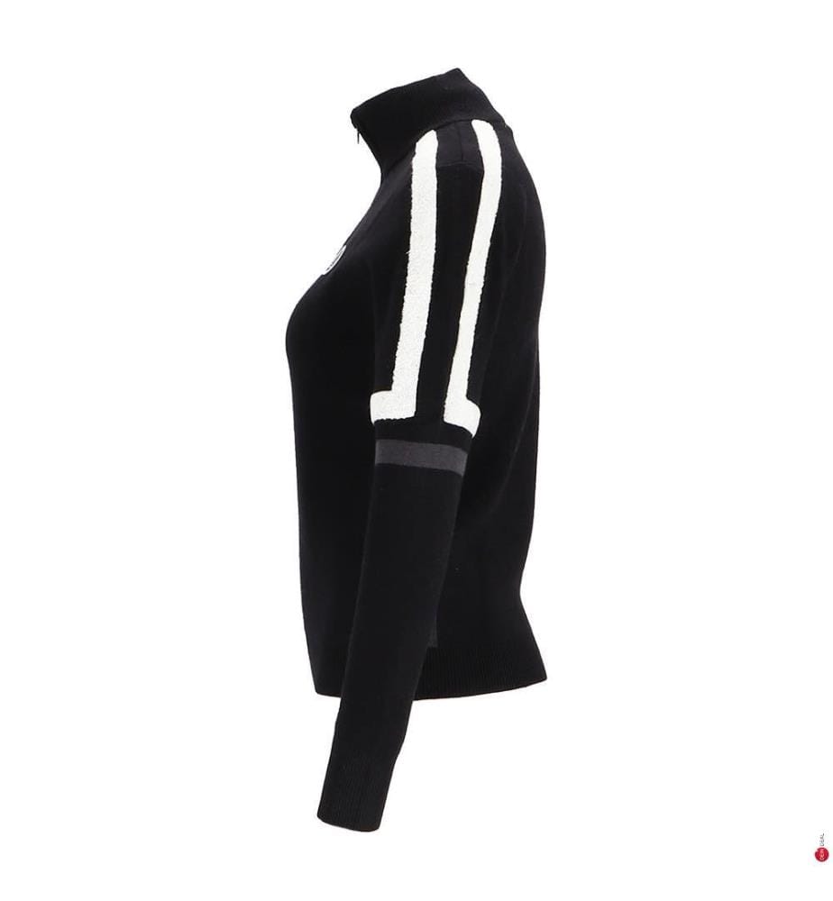 Rollkragenpullover - Schwarz