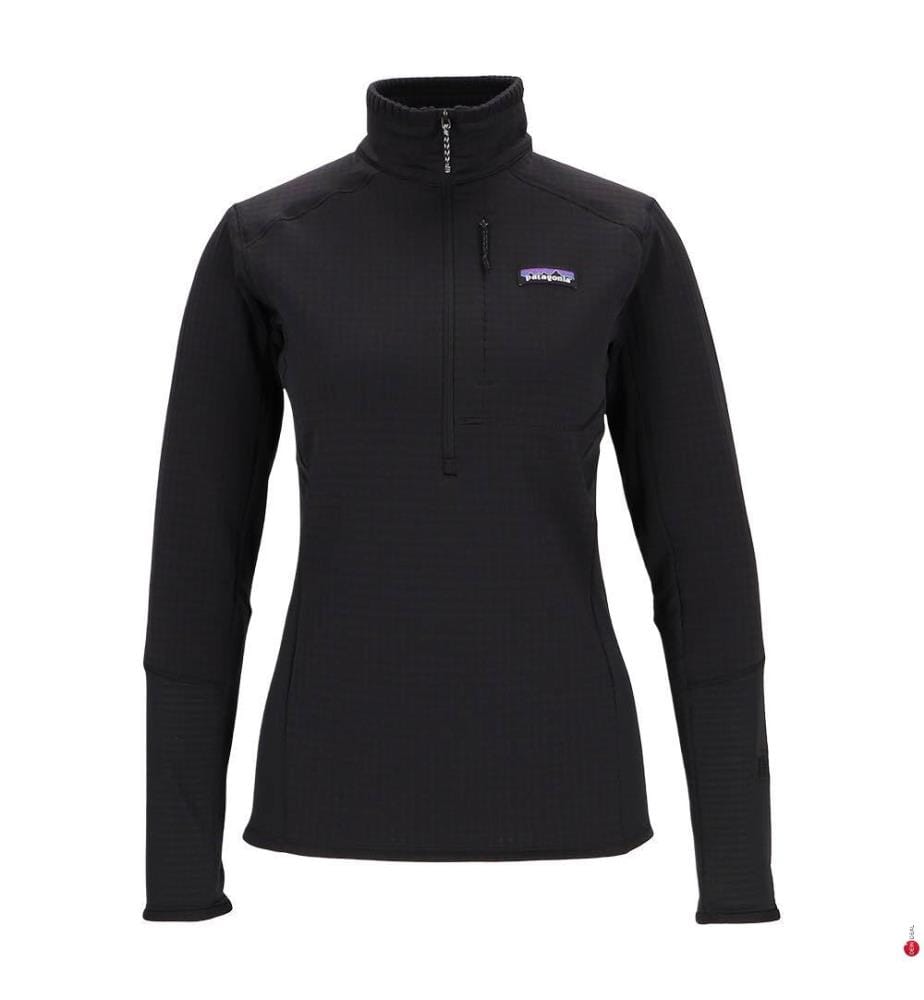 R1 Fleece Unterziehpullover - Schwarz