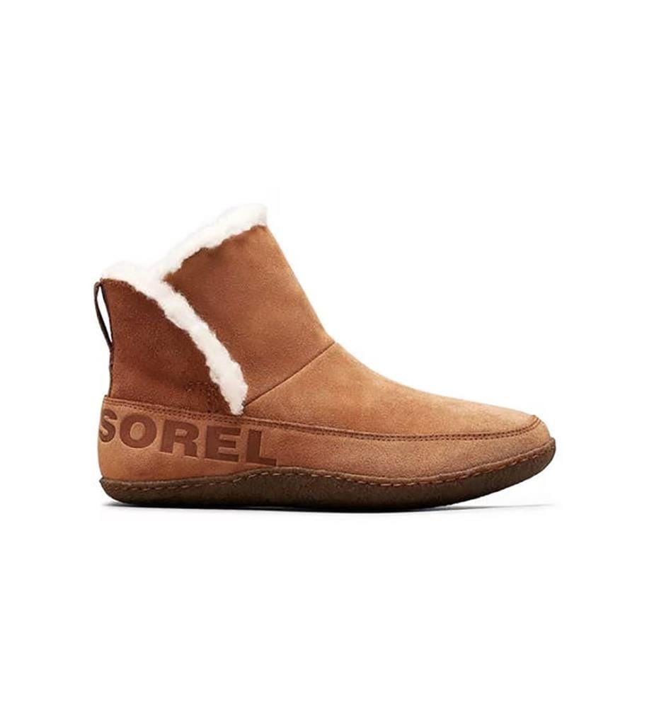 Stiefeletten - Camel und Naturel