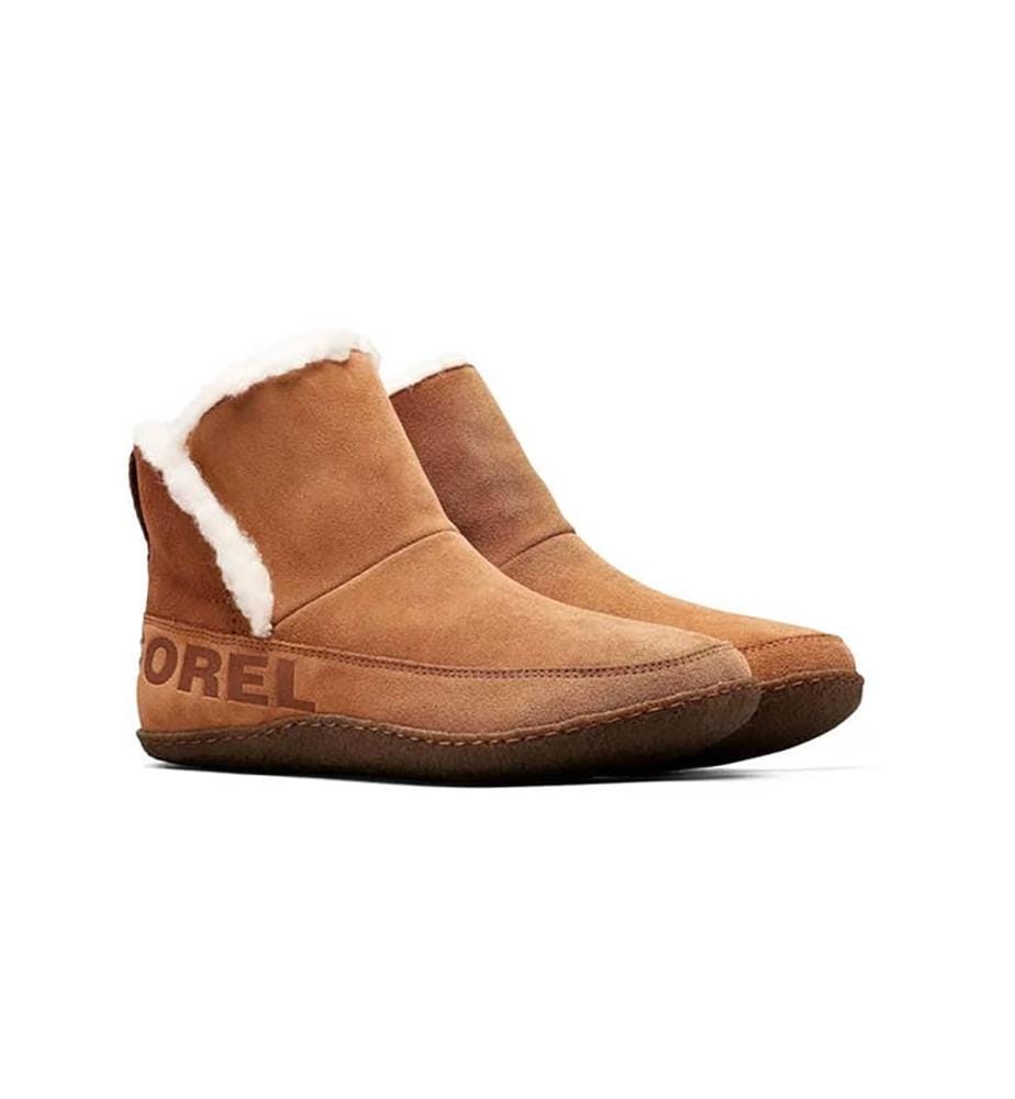 Stiefeletten - Camel und Naturel